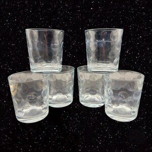 Pasabahce Art Of Glass Turkey Crystal Clear Set Of 6 Old Fashioned Lowball 4”T